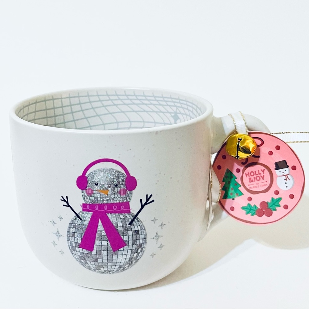 🎀Disco Ball Snowman ⛄️ Mug